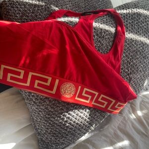 VersAce crop top Clean sweep ! VersAce sports bra ! Only worn once ! Versatile!